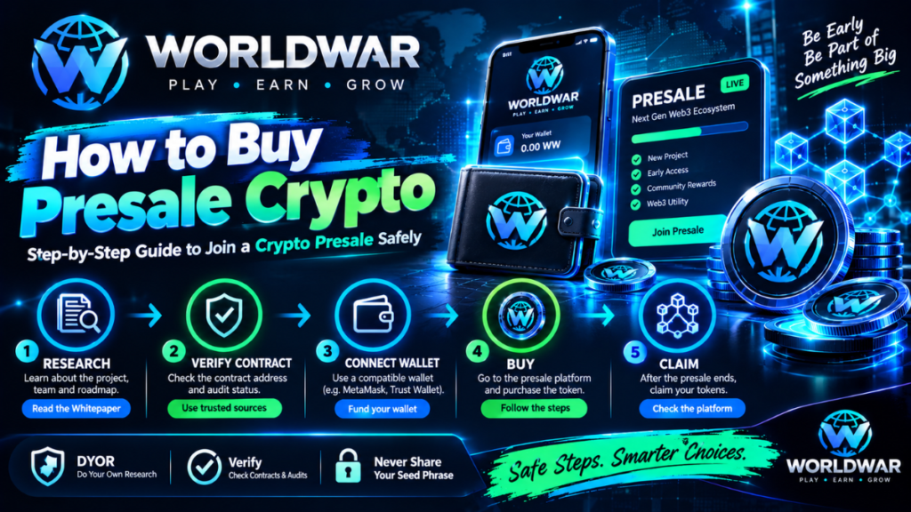 how to buy presale crypto